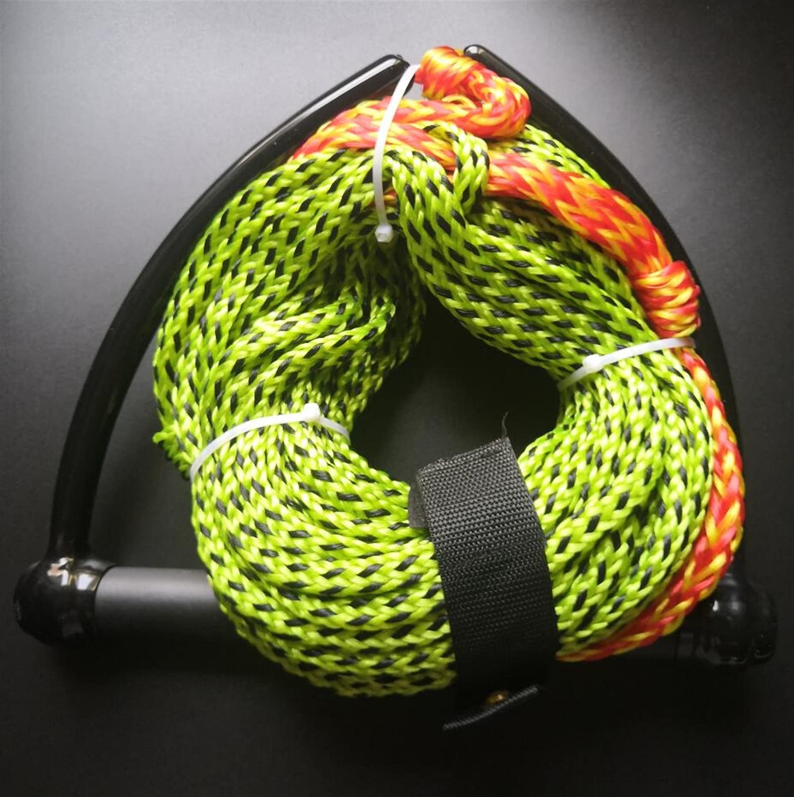 1pcs 23M Ski de Ski de Ski de sécurité Surf Surf sur la Ligne de remorquage Laisse Cordon de Laisse avec poignée Eva Grip pour Le Wakeboard Kneboard Surf Surf (Couleur : Jaune)