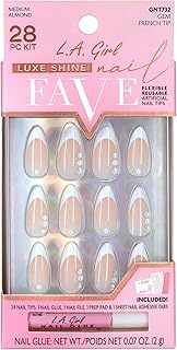 Luxe Shine Nail Fave Nail Tips, Gem French GNT732G