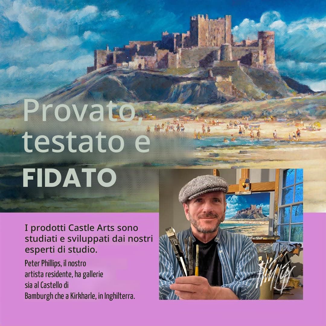 Castle Art Supplies Set da 60 pezzi di disegno e disegno | Grafite, matite solubili in acqua + bastoncini, fineliners | per artisti professionisti e adulti | in custodia con zip
