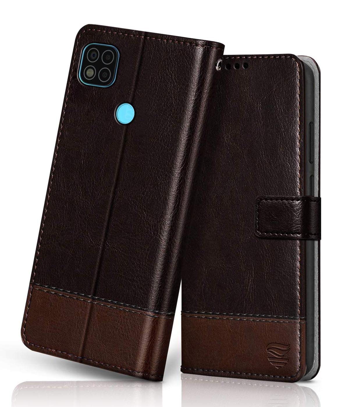 FLIPPED Vegan Leather Flip Case - Redmi 9, Poco C31 -10