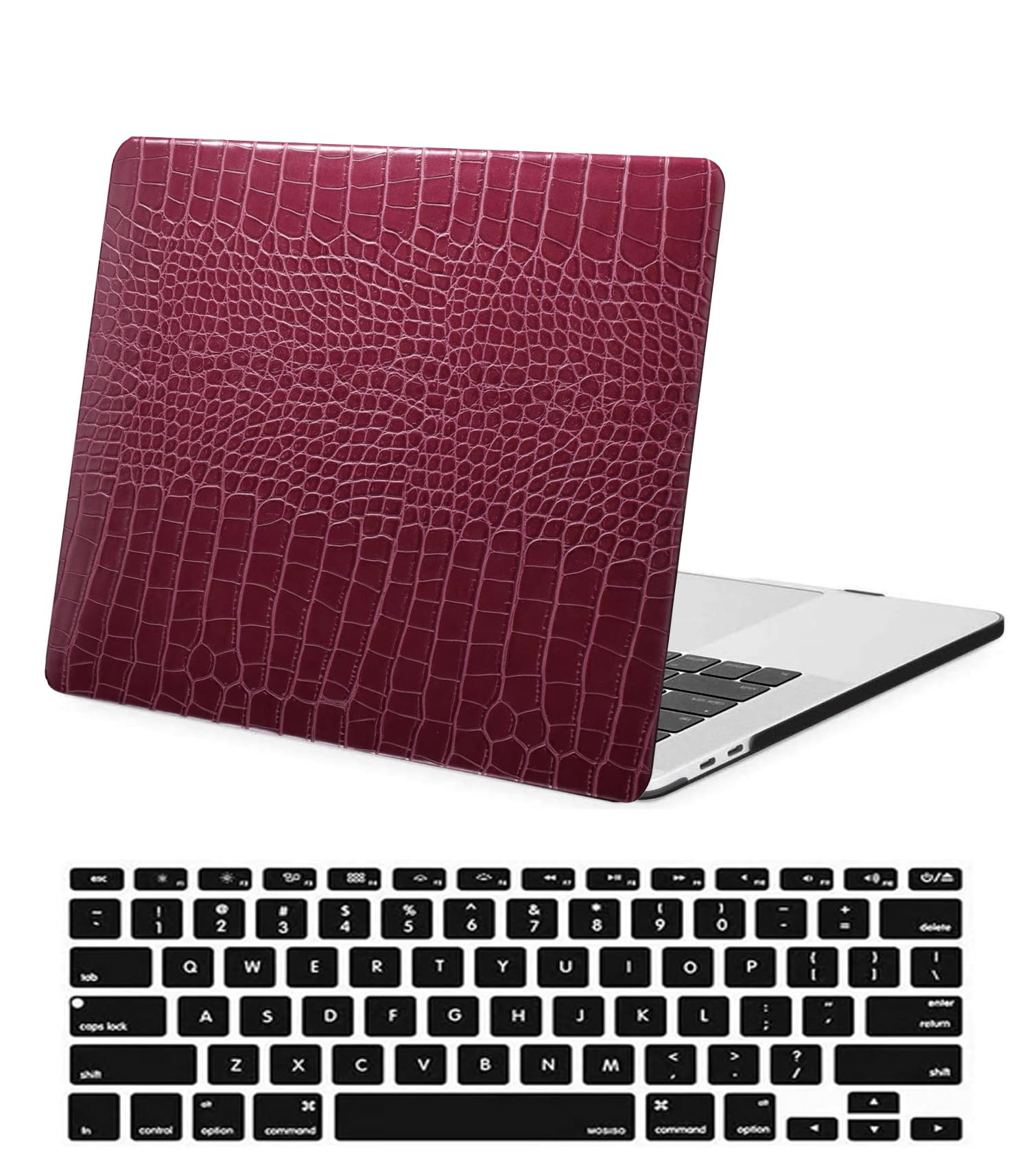 Case Compatible with New MacBook Air 13.6 inch 2022 Release A2681 M2 with Liquid Retina Display and Touch ID, Plastic Leather Soft Protective Laptop