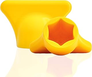 mix-slider - Kwiatek do ciasta Thermomix, akcesoria do robota kuchennego Vorwerk TM5 + TM6 nadruk 3D Made in Germany (żółty)