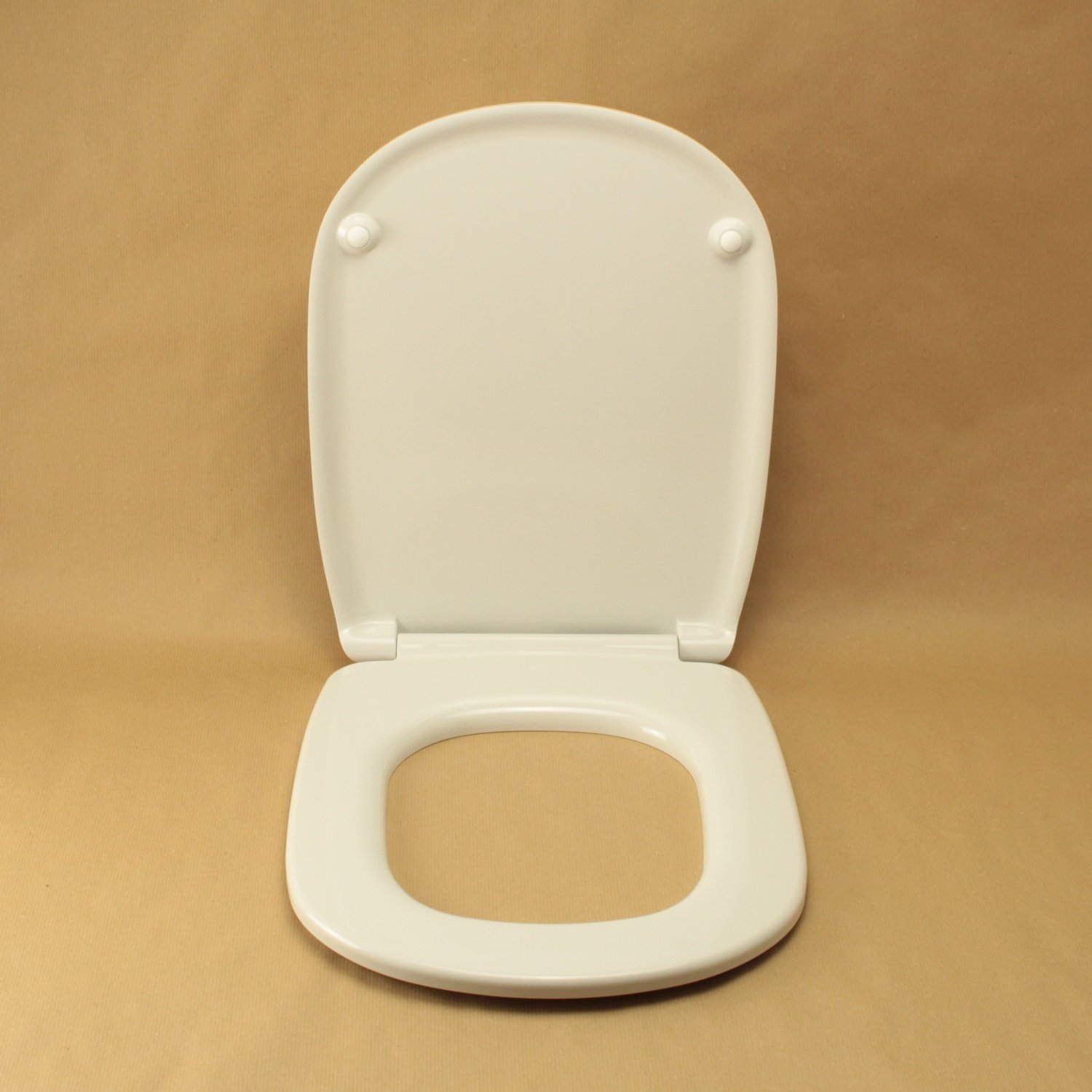 Copriwater per POZZI GINORI 500 TERRA/SOSPESO TERMOINDURENTE BIANCO cerniera inox normale o rallentata soft close