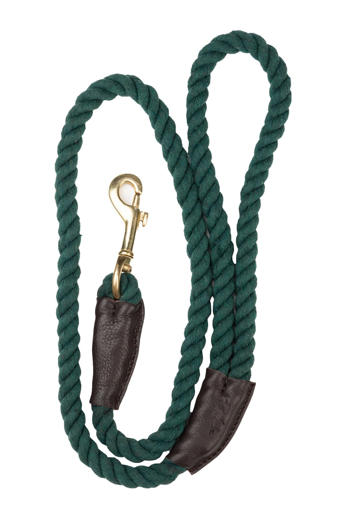 Rope Dog Lead Strong Roped Training Leash for Dogs Pet Puppy Cotton Leads (Green)