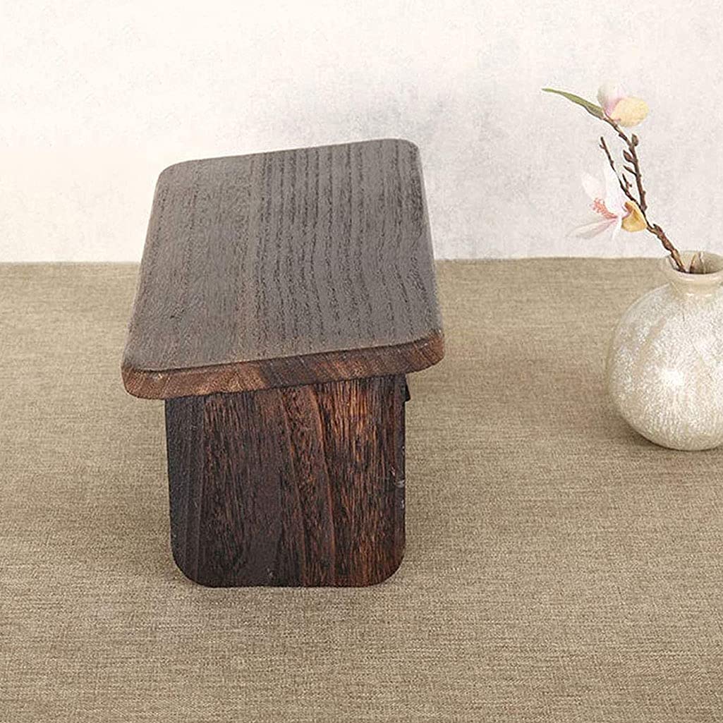 Benches Tragbare Meditationsbank Klappbar, Zeitgenössischer Gebetshocker Yoga Hocker Kniende Meditationsbänke Holz-Yoga-Bank, Meditation Zubehör
