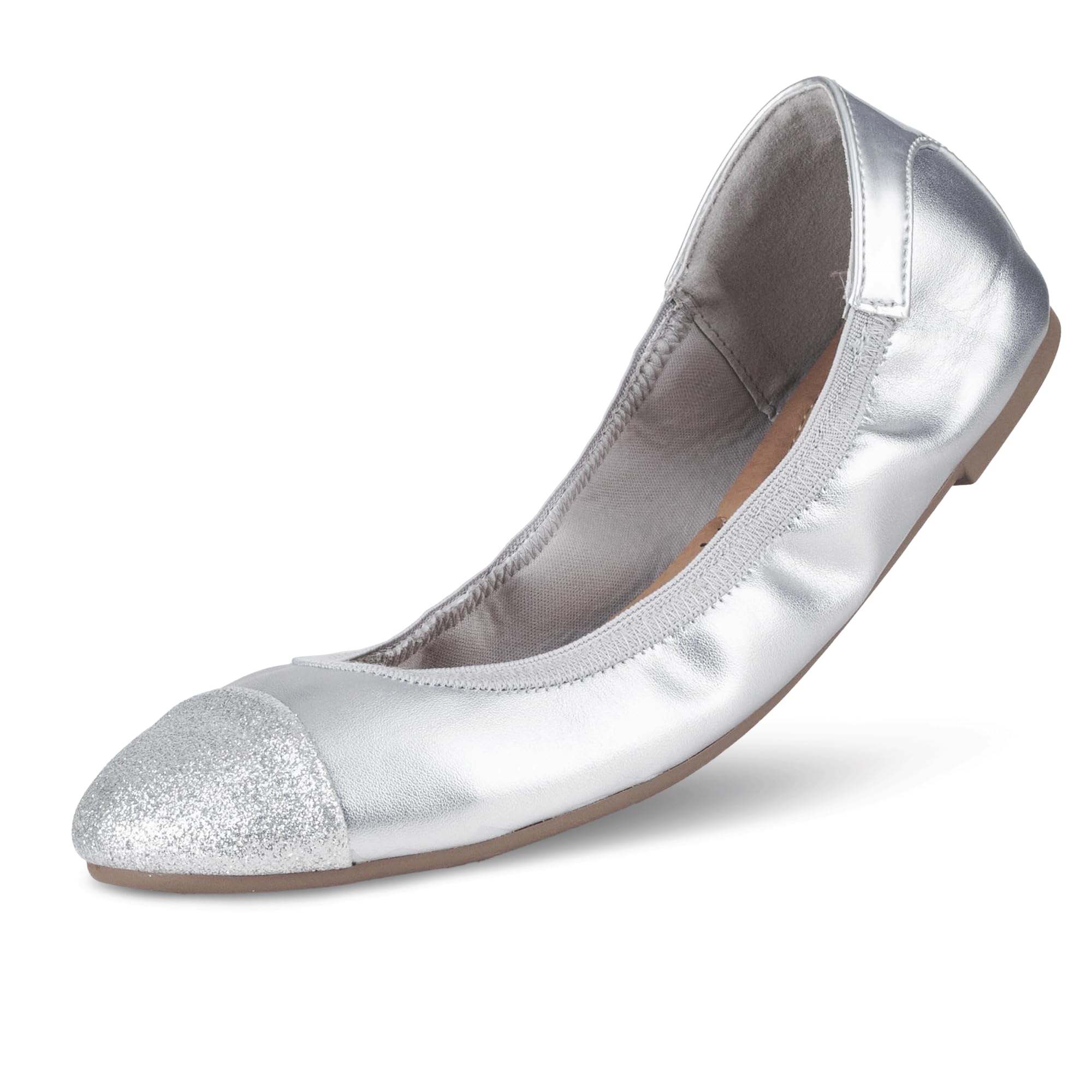 GAWBAW Women's Ballet Flats Shoes - Slip on Casual Flats Round Toe Walking Ballerina Shoes for Women