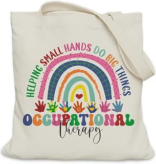 Aesthetic Tote Bag for Women Girls, Besties Coworker Gifts Tote Bag for Her, Medium Size with Inner Pocket