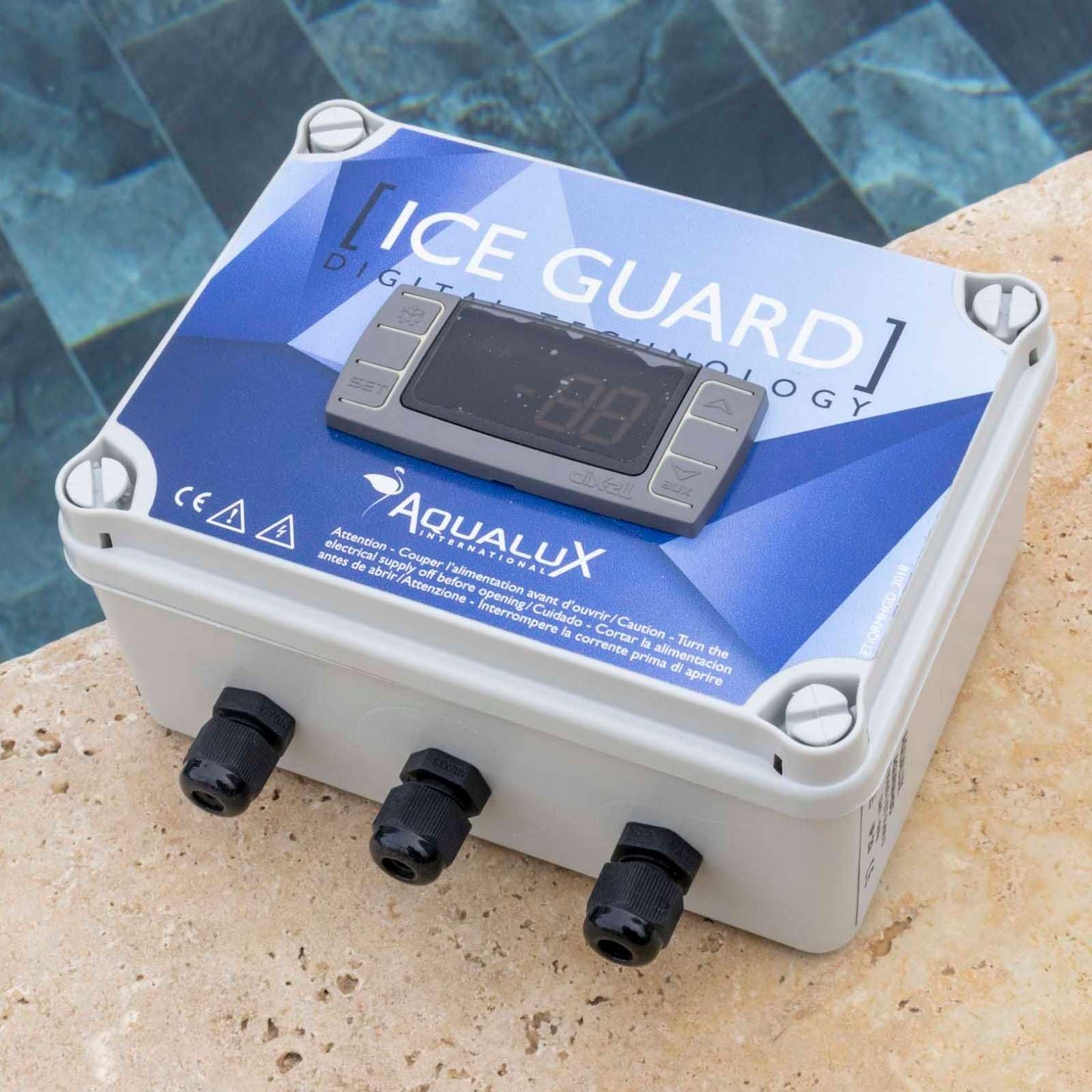 Relais De Mise Hors Gel Piscine - Protection Hivernage - Affichage Digital - Montage sur Horloge Coffret Piscine