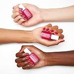 essie nail polish, vegan, glossy shine finish, salon quality formula, watermelon, pink, 13.5ml