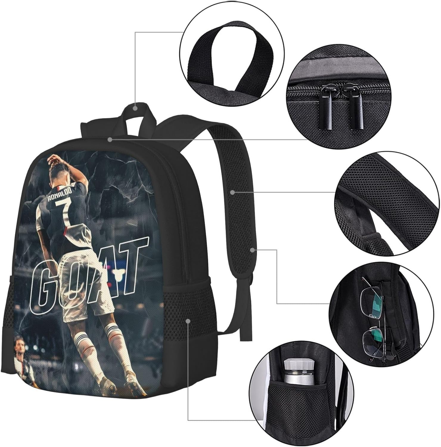 #7 Adult Simplicity Backpacks Bag Laptop Bag Bookbag Backpack 16.5 Inch For Daily