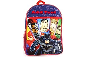 Personalized 16 Inch Justice League Superheroes DC Comics Backpack For School