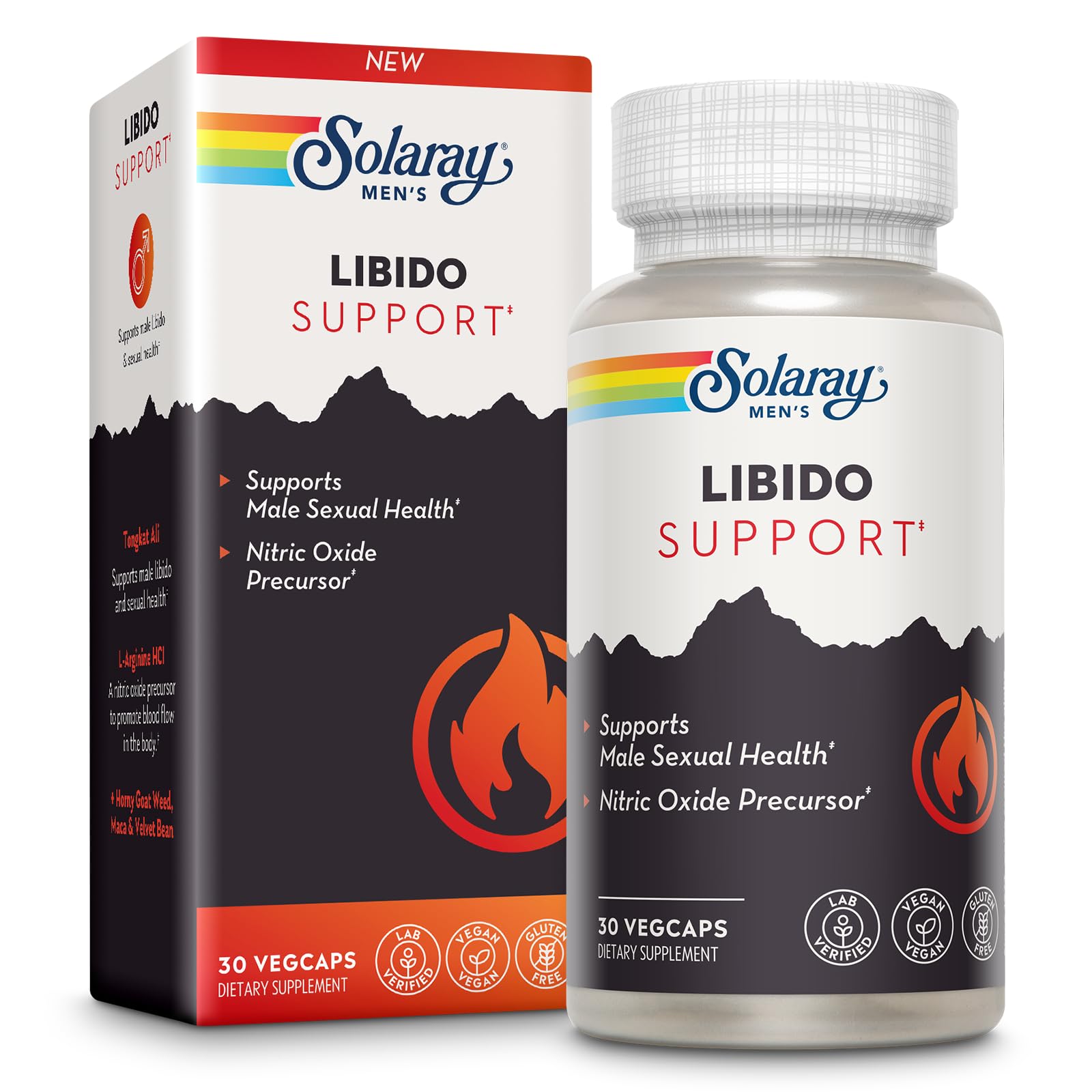 Amazon.com: SOLARAY Libido Support for Men - Sexual Health, Nitric