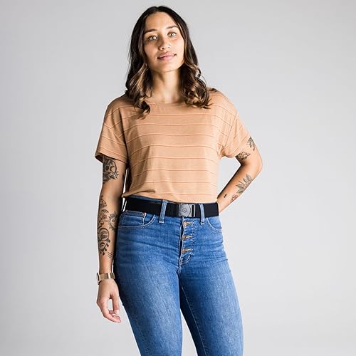 Miniatura 7 de Arcade Cinturón para hombre Adventure Ranger correa elástica resistente, hebilla no metálica para viajes