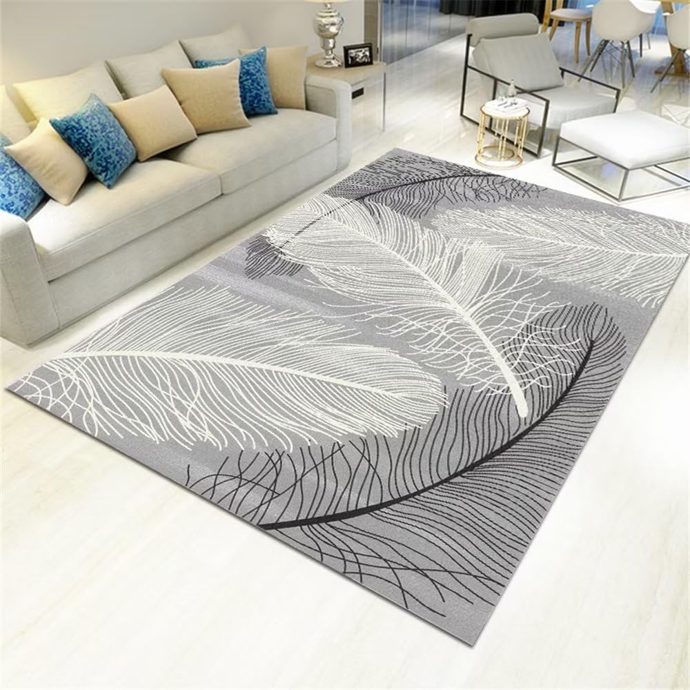 Tapis de sol gris simple résistant et facile à nettoyer