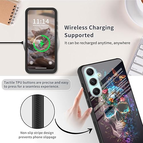 Miniatura 130 de Funda para Samsung Galaxy A13 5G, cuerpo completo resistente de vidrio templado alto+TPU suave parachoques funda protectora para Galaxy A13 5G