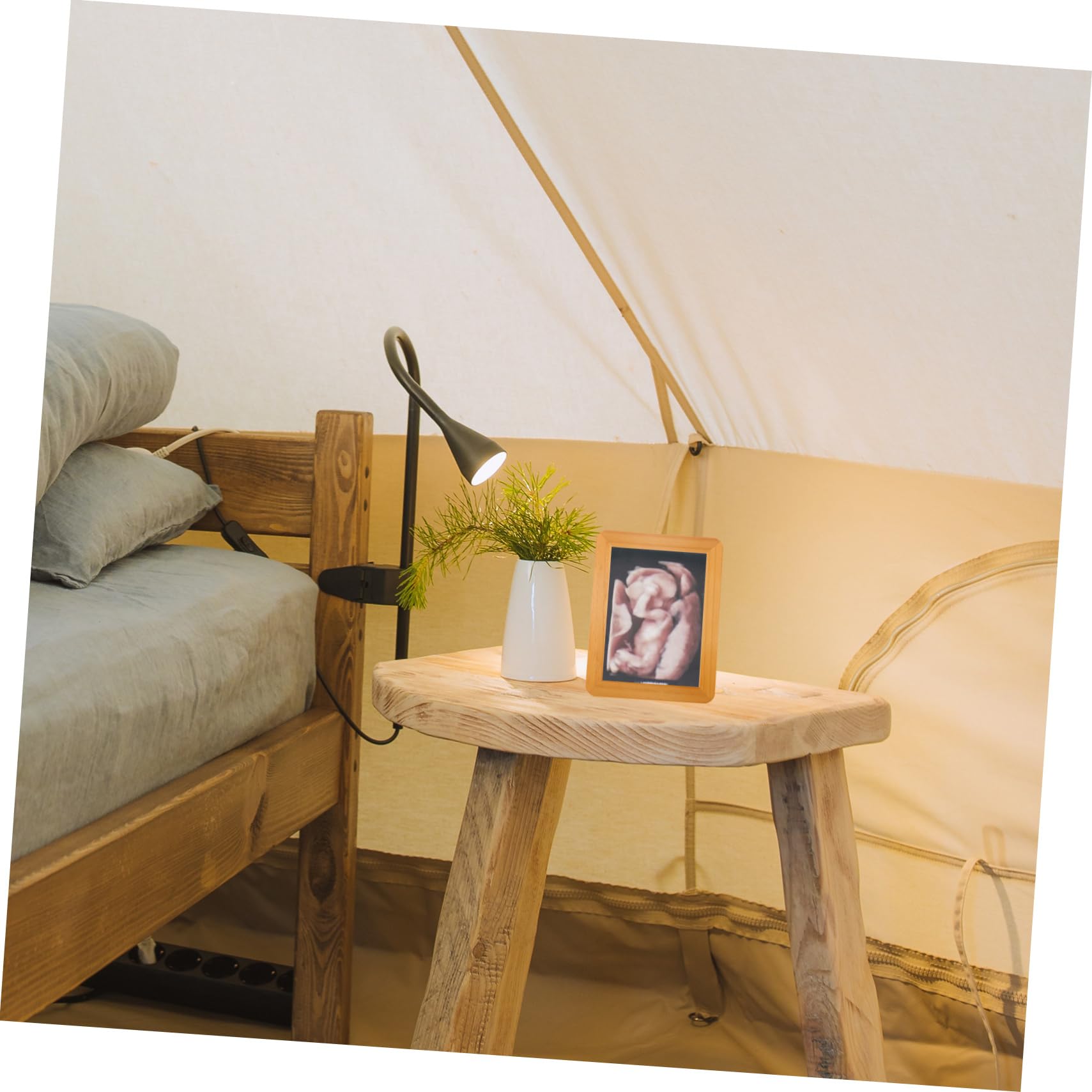 LIFKOME Cornice per Foto Sonogramma Animale in Legno, Design Classico