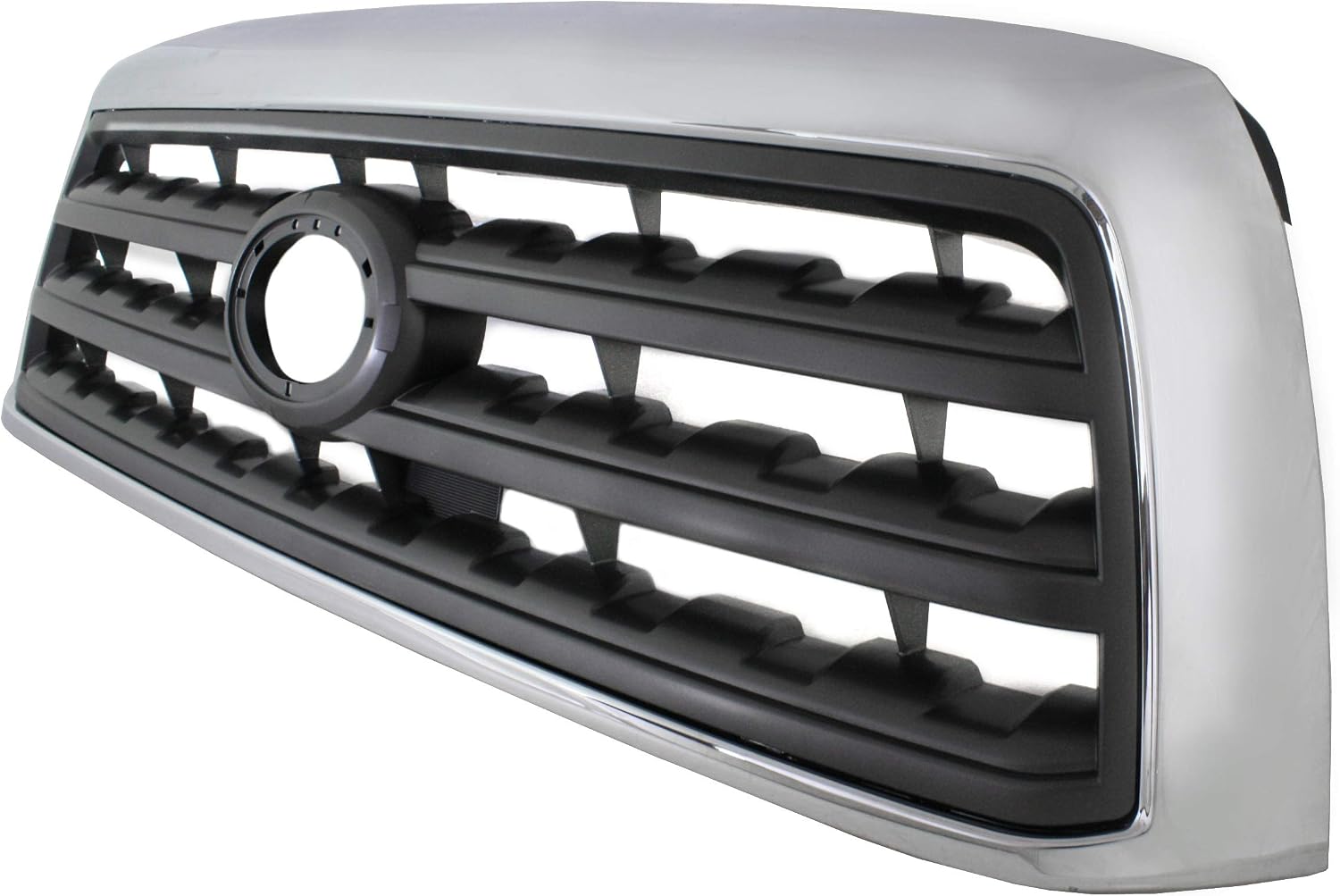 Compatible with 08-17 Sequoia SR5 w/o Sport Package Front Grill Grille Assembly Chrome Gray