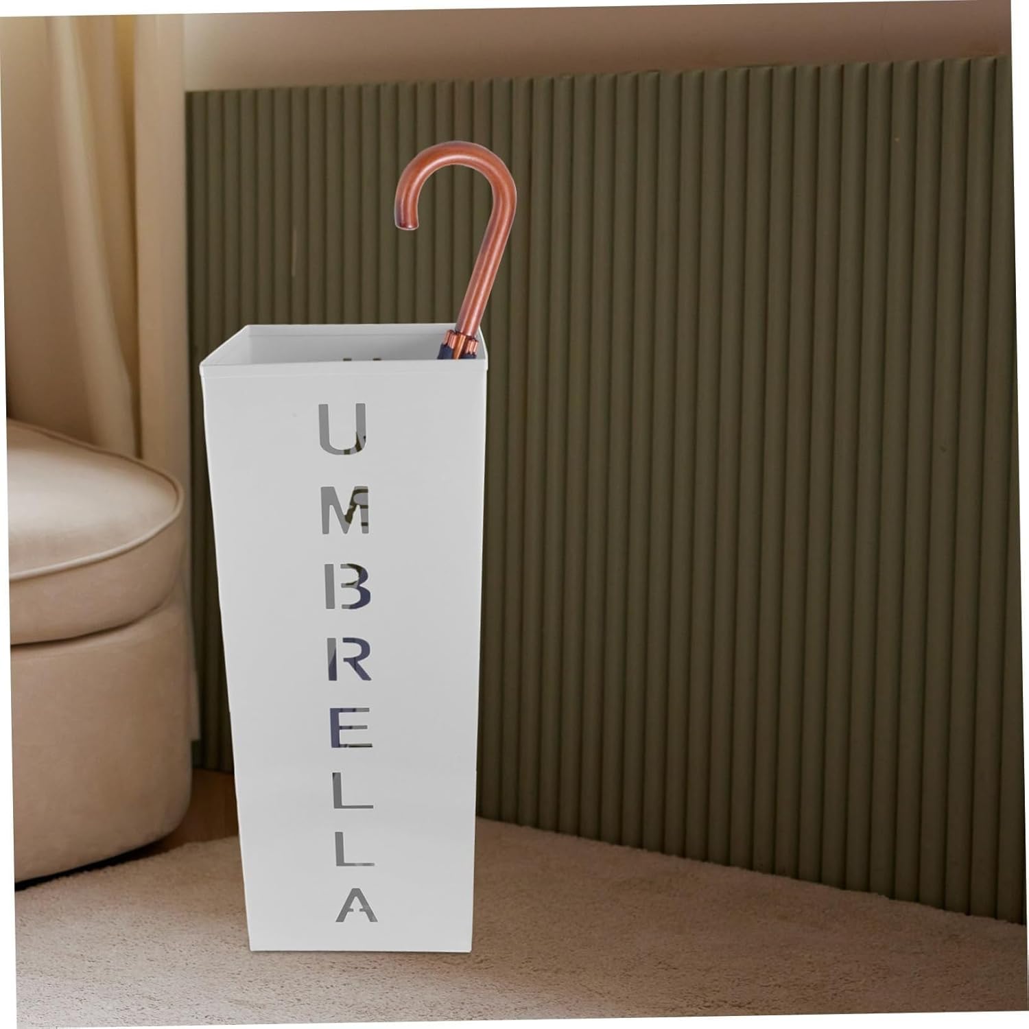 Suixtil アルファベット 傘立て 中空 金属 傘立て 傘立て オーガナイザー 傘立て 傘立て オーガナイザー