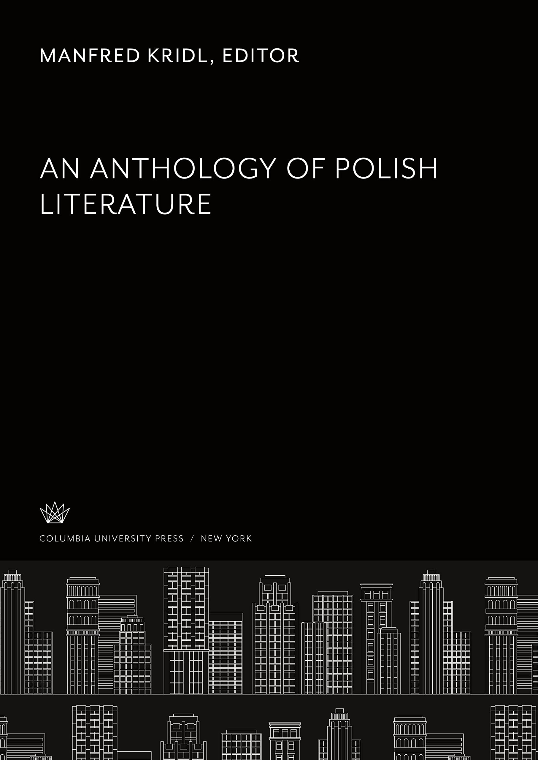 Anthology of Polish Literature livre de littérature polonaise et anthologie académique