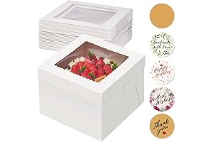 Kootek 9 Inch Cake Box - 15 Pieces