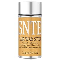 Vista 1 de Samnyte Barra de cera para el cabello, ceras para peinar el cabello, accesorios nutritivos, barra alisadora para mujeres y niños, gel controlador