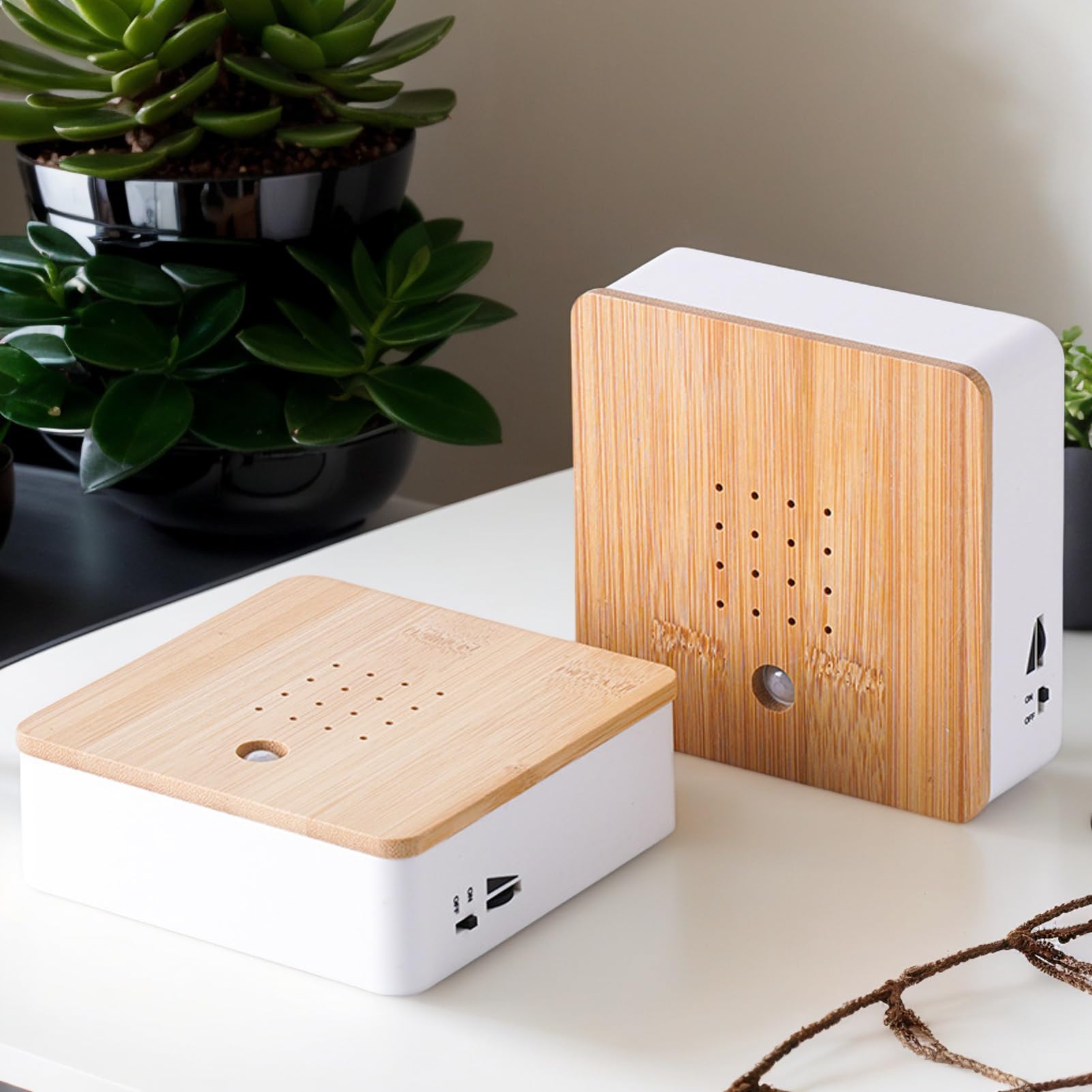 Caja de sonido de pájaros, altavoz de pájaros,Sensor de movimiento Caja de pájaros de canto | Máquina de ruido de animales inteligente, decoración de la sala de estar, generador de ruido con sonidos d