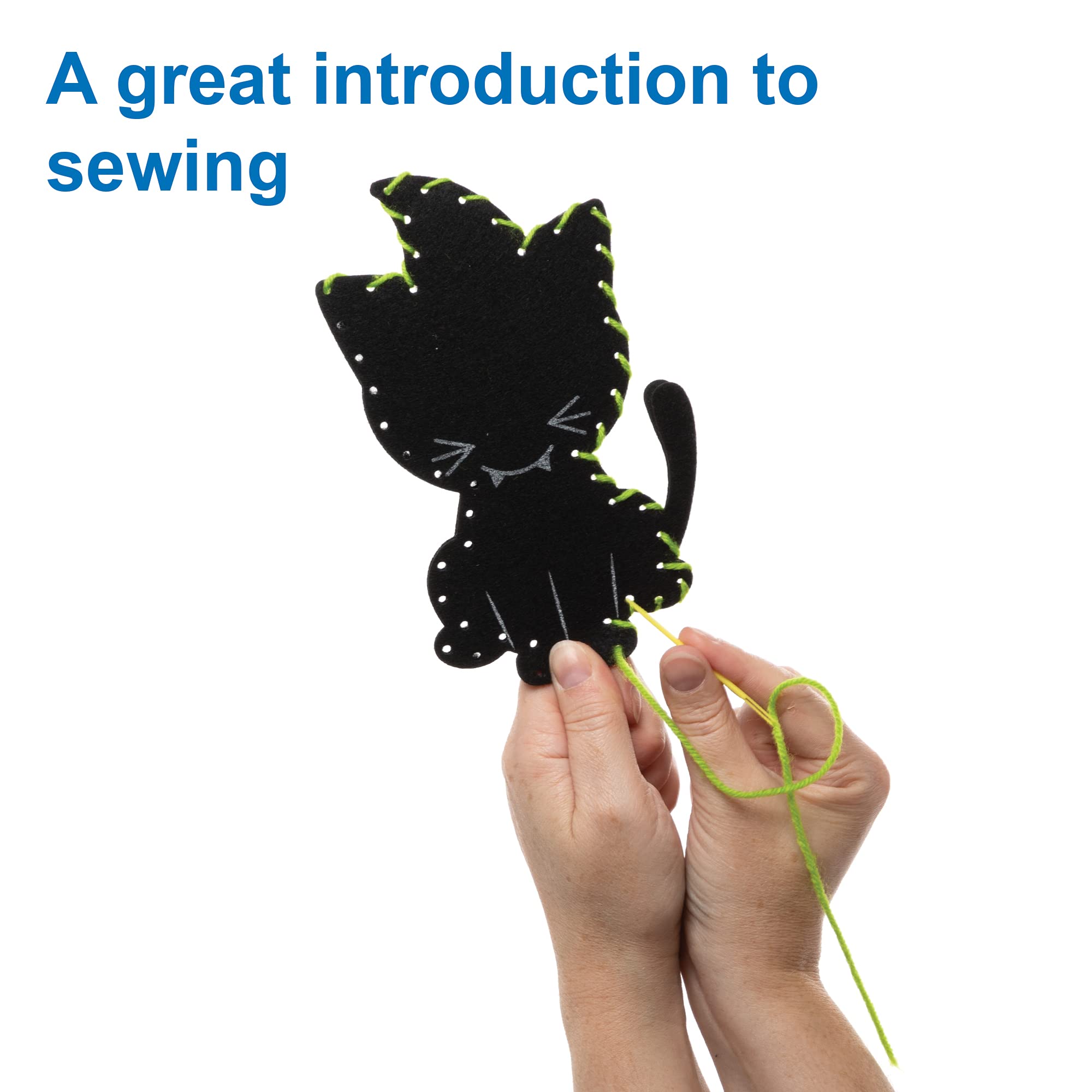 Couture Enfant 4 Ans Baker Ross FE783 Kit Couture Enfant Motif Coquelicot - Lot De 3, Kit Creatif Enfant, Couture Enfant, , Couture Debutant Kit Activites Manuelles Pour Enfants