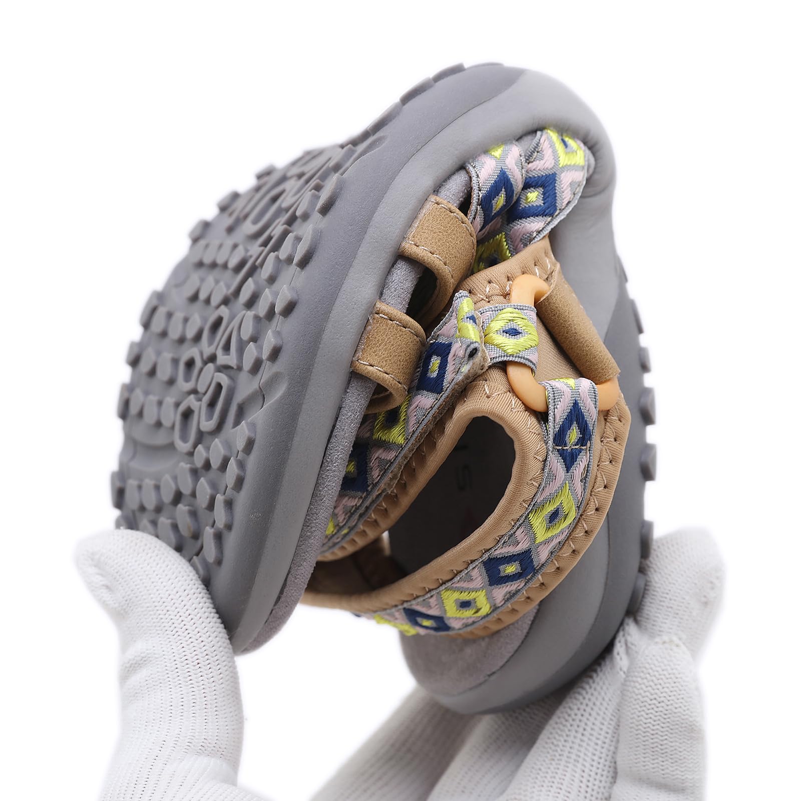Meik Mangni Sandalias Deportivas Mujer Sandalias de Punta Descubierta Verano Sandalia de Trekking Casuales Antideslizantes Sandalias de Playa Tamaño:36-41 EU