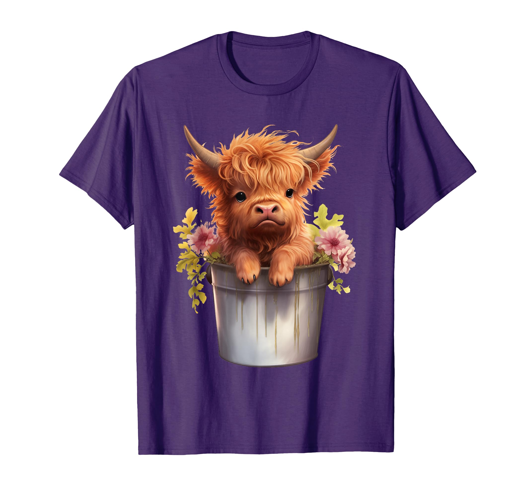 MINI HIGHLAND COW GRAPHIC T-Shirt