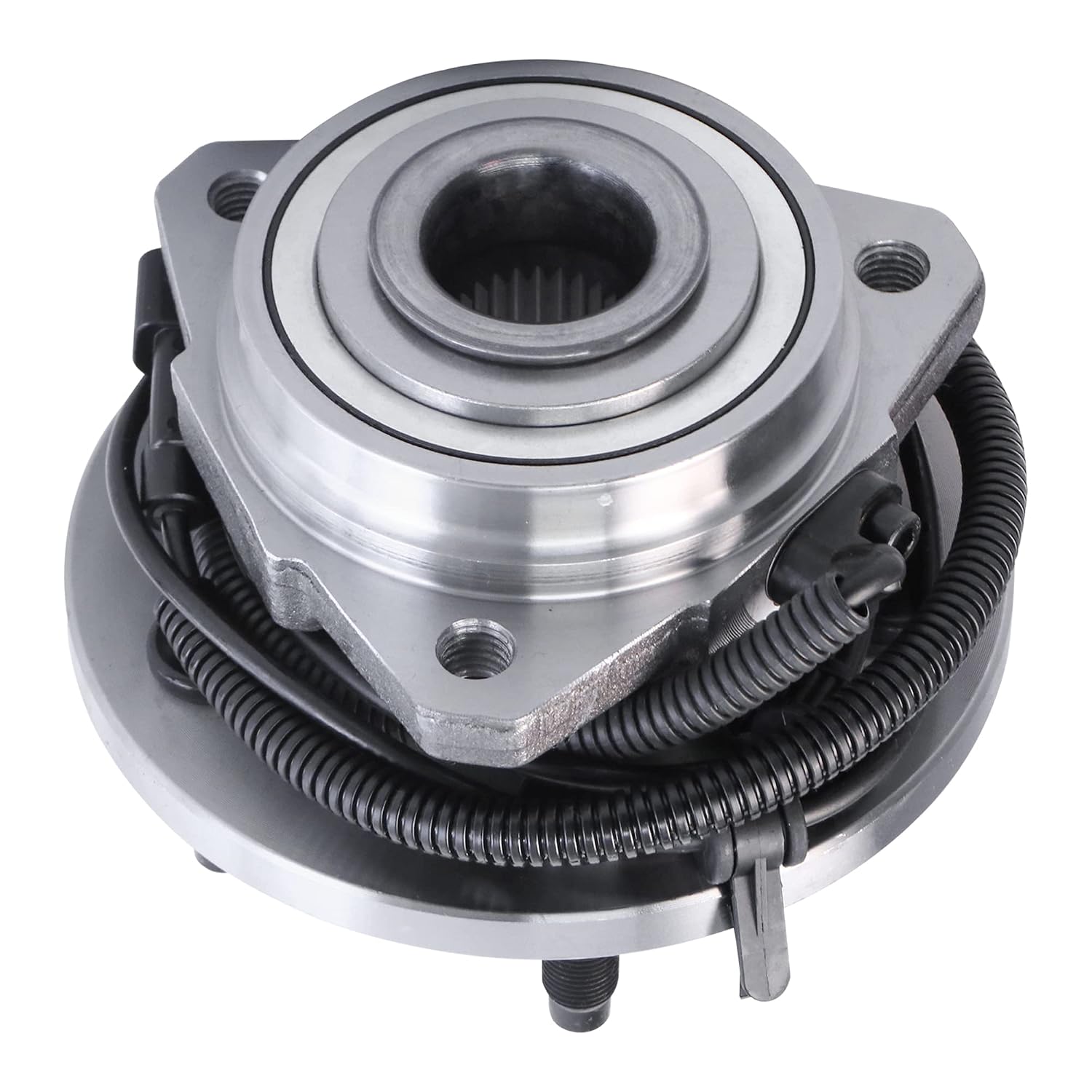 MOSTPLUS Front Left Side Wheel Hub Bearing Assembly 513176 Compatible for 2002-2007 Jeep Liberty 5 Lugs W/ABS