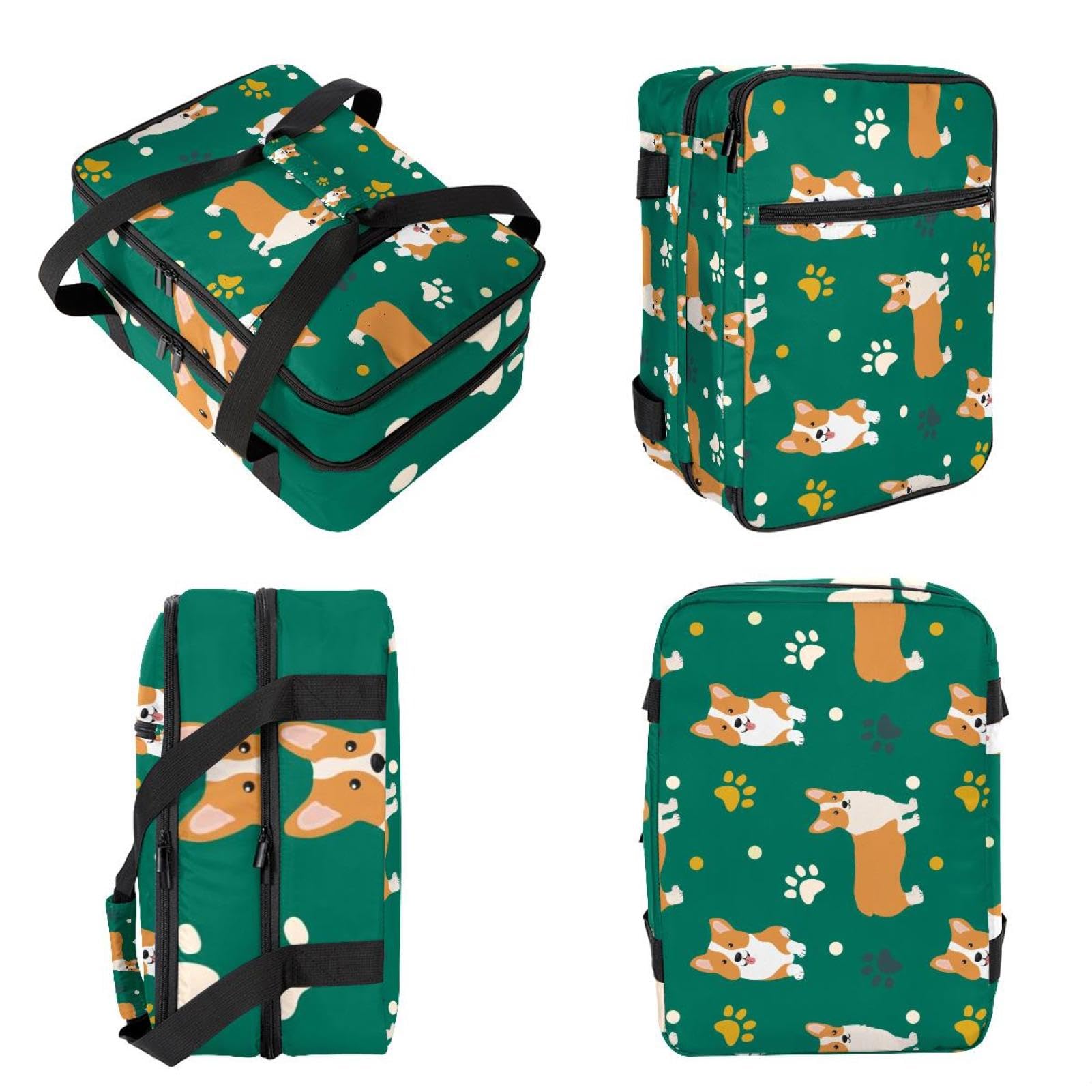Grand sac à déjeuner isotherme pour homme et femme, double couche, étanche, étanche, réutilisable, sac fourre-tout pour le travail, l'école, le pique-nique, la plage, le camping, les voyages, motif