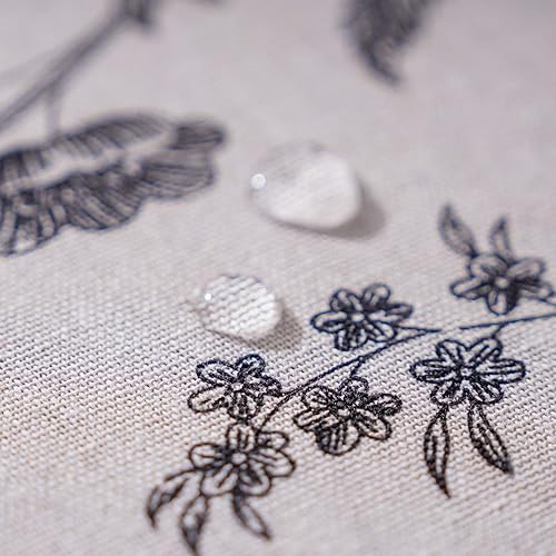 Miniatura 5 de ARTABLE Funda para mesa de pícnic, para primavera y verano, bordes elásticos, rectangulares ajustables de 6 pies, redondas, impermeables, para