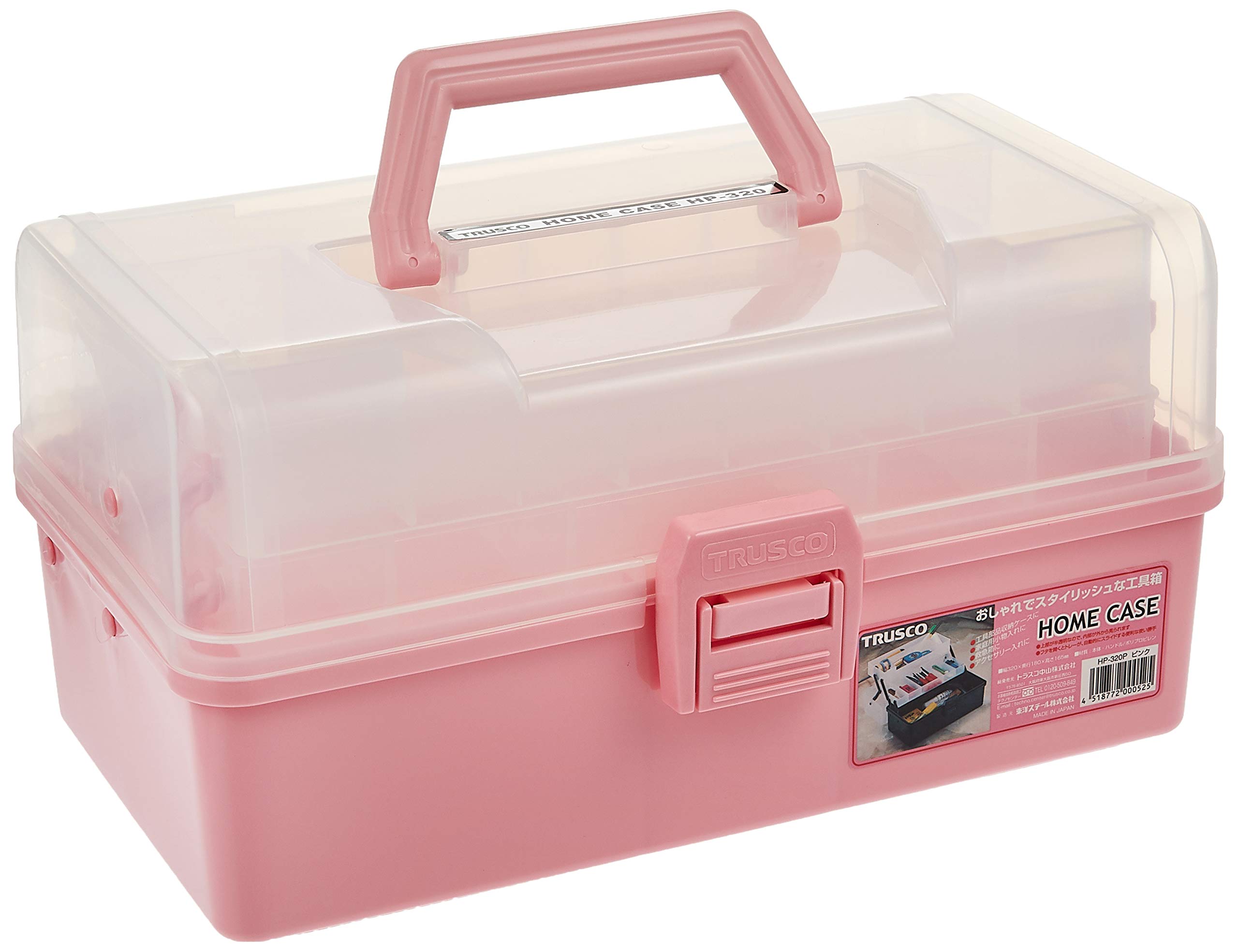TRUSCO HP-320-P Home Case 321X195X165 Pink