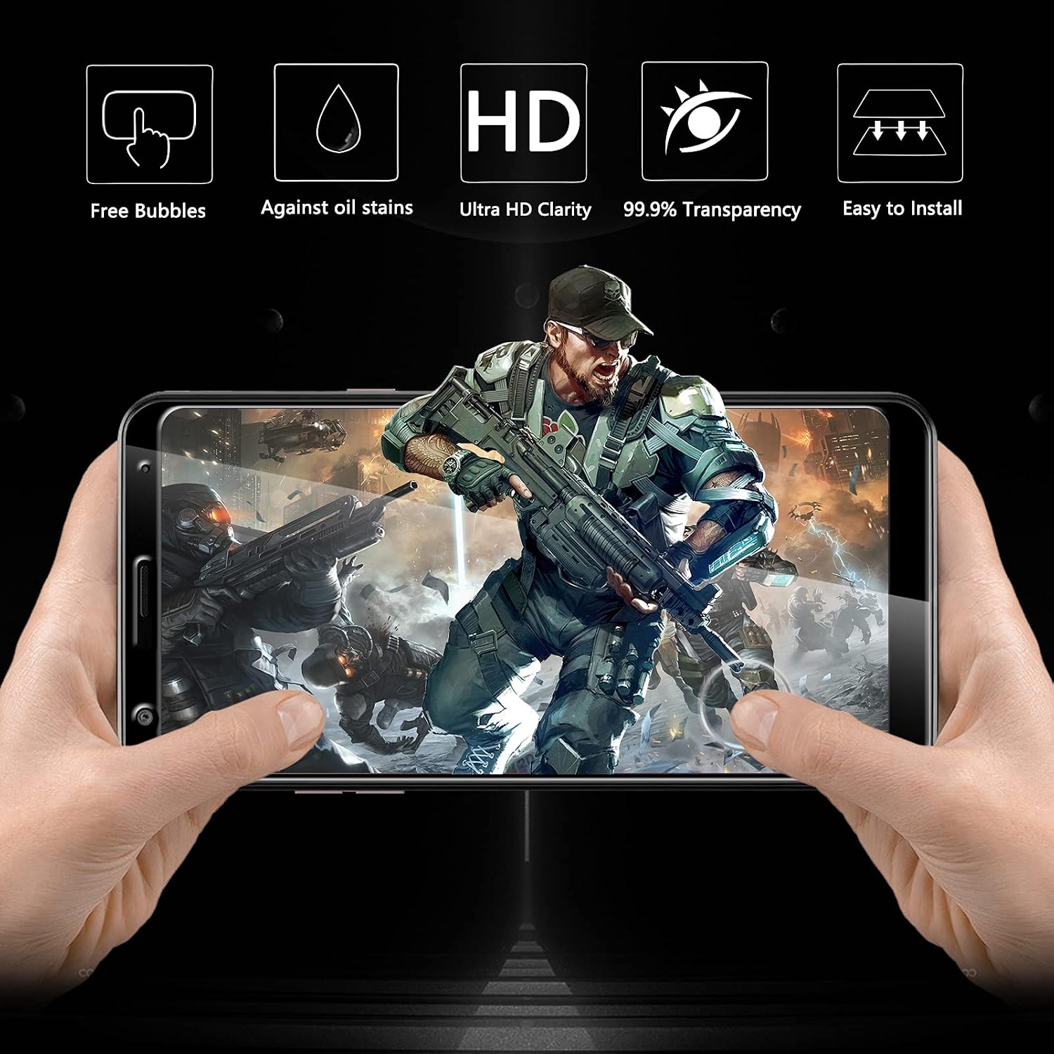 Orzero (2 Pack) Tempered Glass Screen Protector Compatible for LG Stylo 5, Stylo 5v 9 Hardness HD Anti-Scratch Anti-Fingerprint Bubble-Free (Lifetime Replacement)
