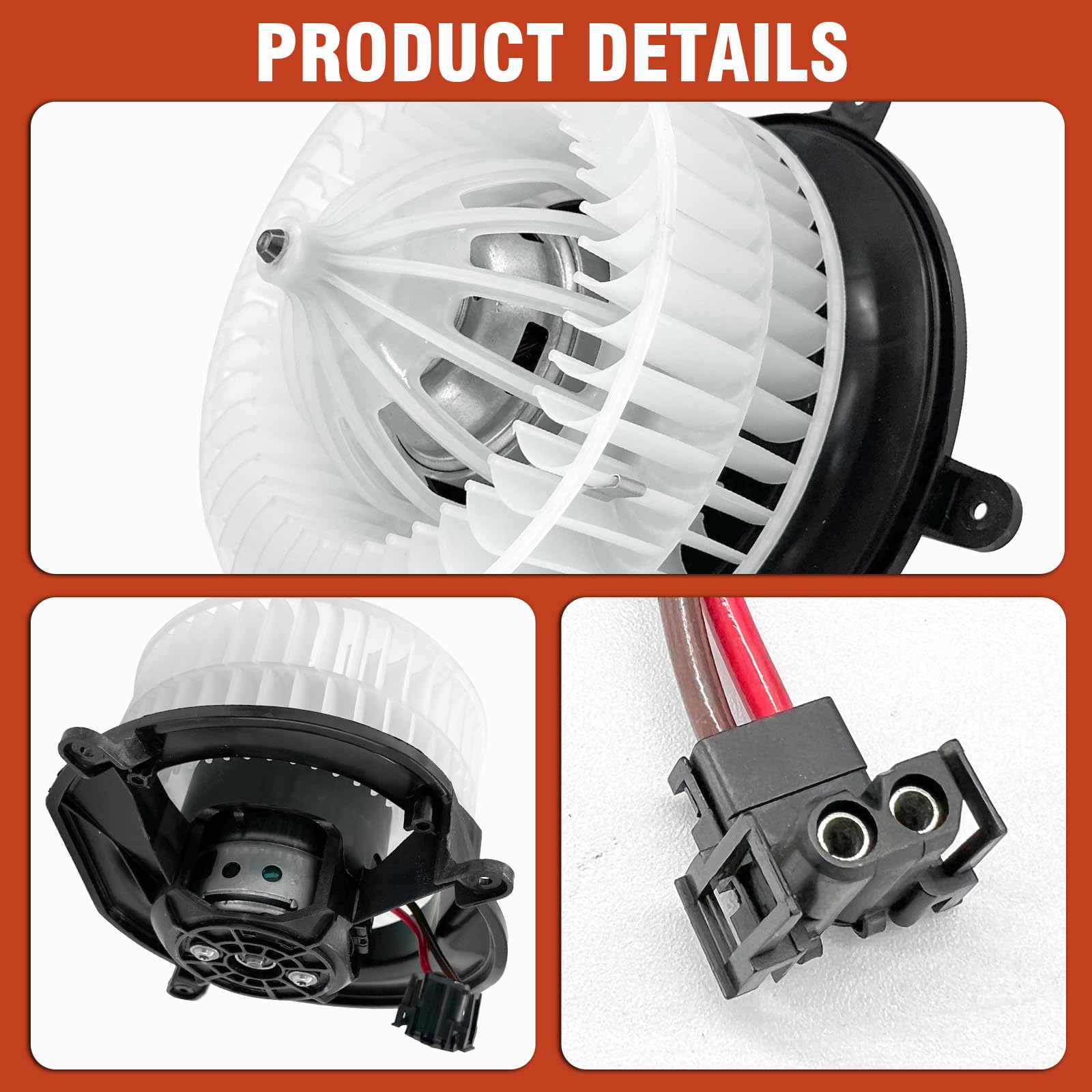 Motor de Ventilador de CA con Jaula de Ventilador, fácil instalación, bajo Ruido, sustituye a S700212, 2311772