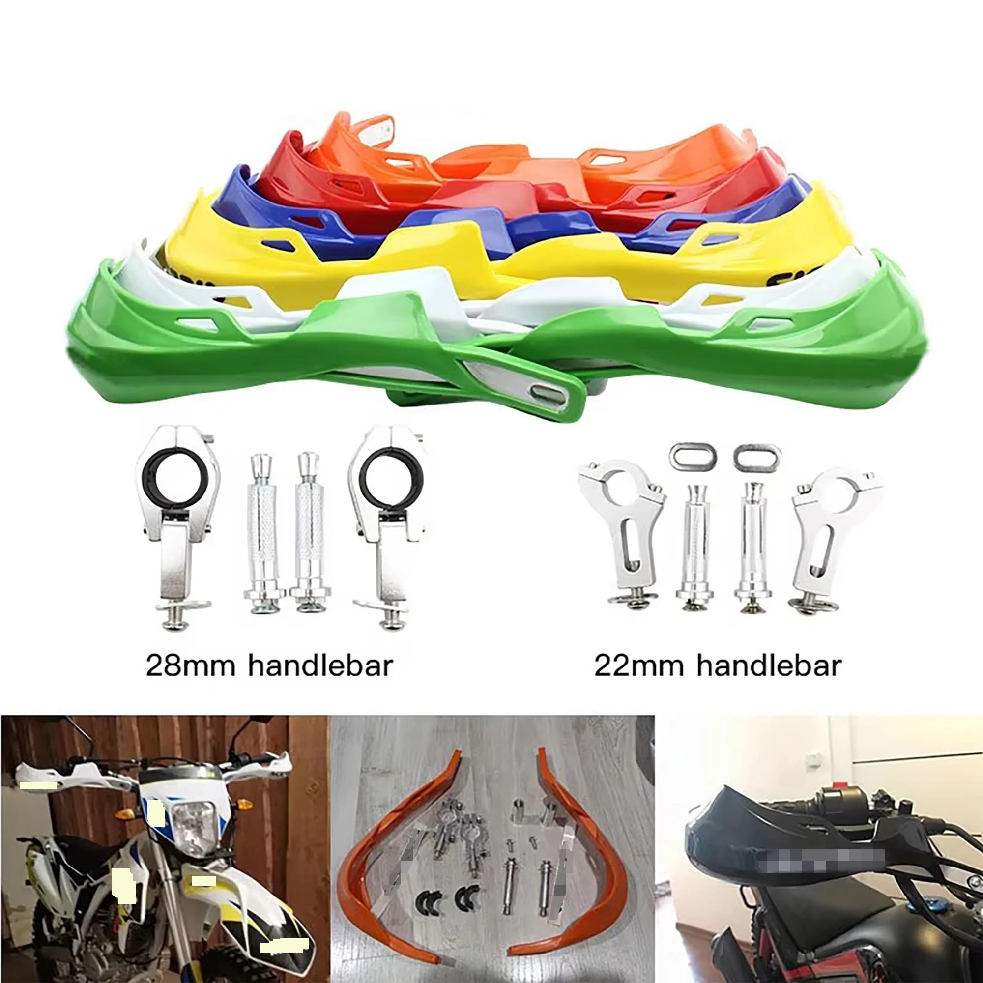 Motocykl Handguards Osłona uchwytu motocykla Do Surron Do krzyża chroniącego dłonie Kawasaki