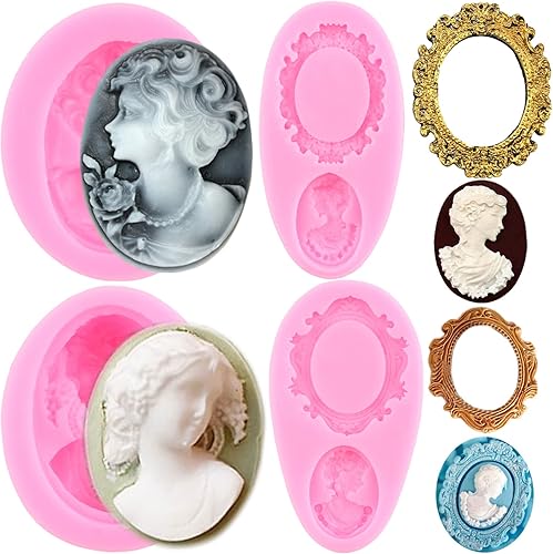 Miniatura 14 de ZiXiang Molde de silicona de diosa para fondant, molde de chocolate para decoración de pasteles, pasta de goma, caramelo, arcilla polimérica, juego