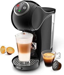 NESCAFÉ DOLCE GUSTO Genio Plus EDG315.B Automatic Capsule Coffee Maker, 15 Bar Pressure, 0.8 L Reservoir, Black