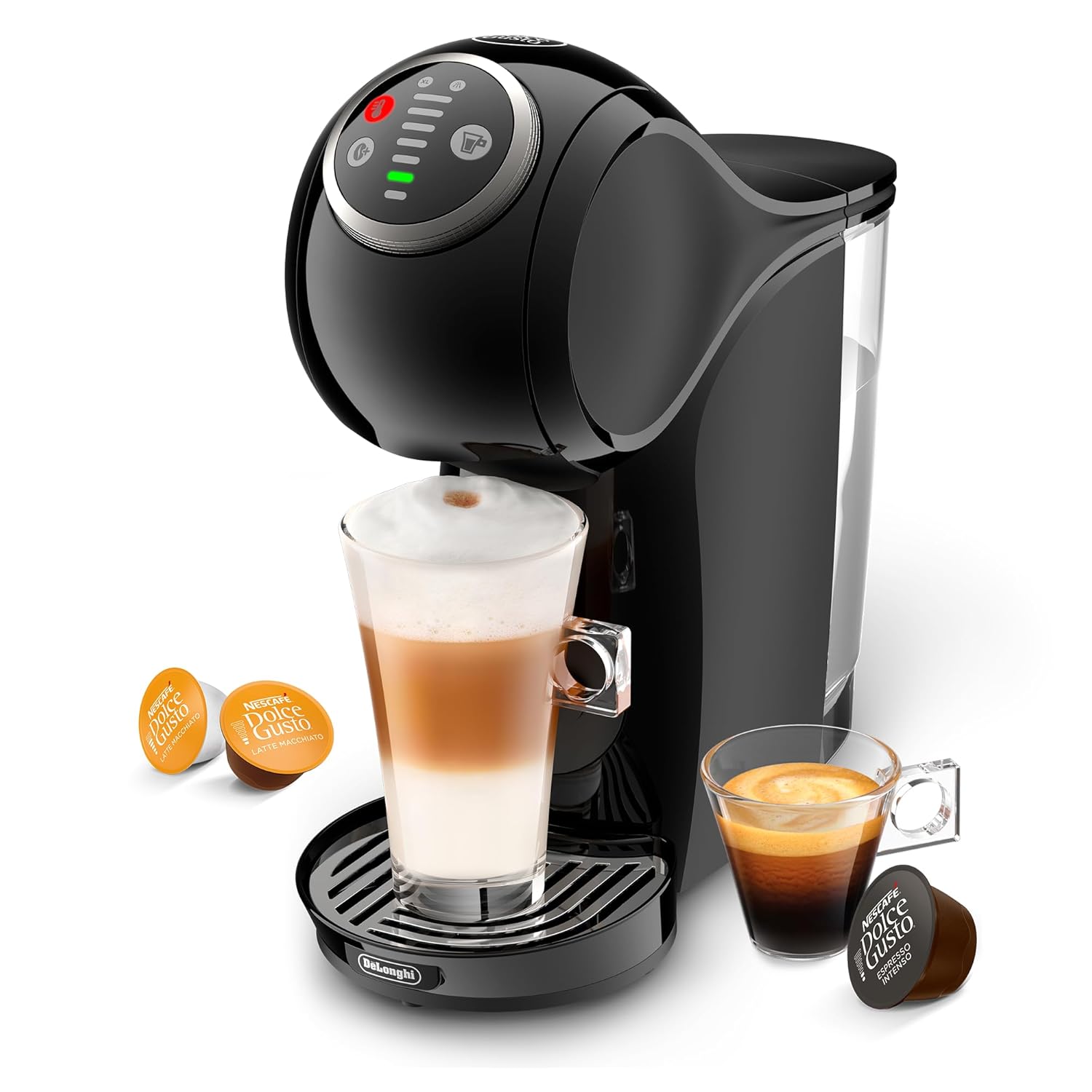 EDG315.B Dolce Gusto Pod Coffee Machines Genio S Plus Automatic coffee machine Black by Delonghi Black