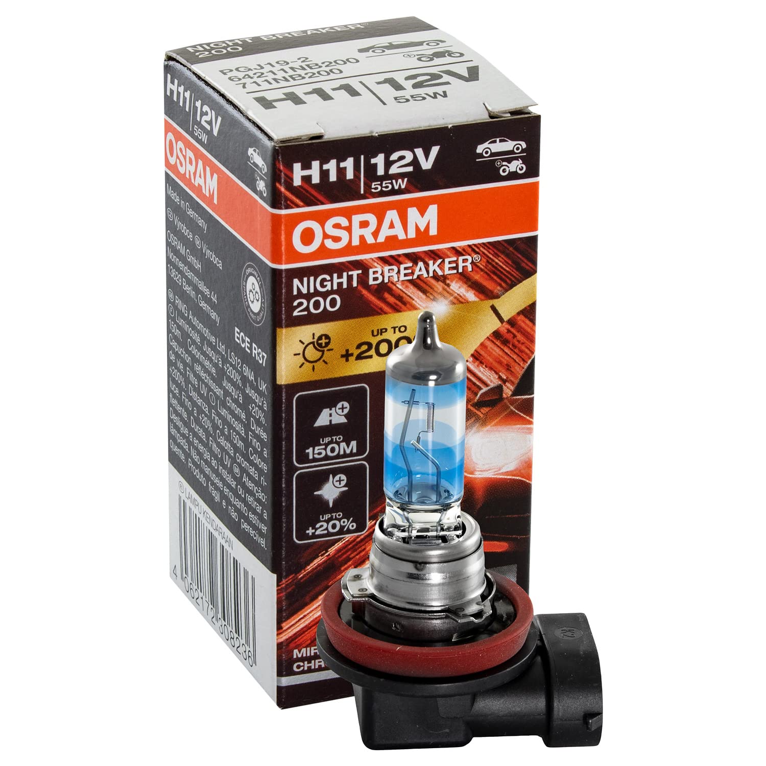 ESIENFELS Kit 106570935 avec phare xénon droit + Osram Cool Blue® Intense D2S H11 HB3 Ampoule compatible avec CR-V III RE_ RE