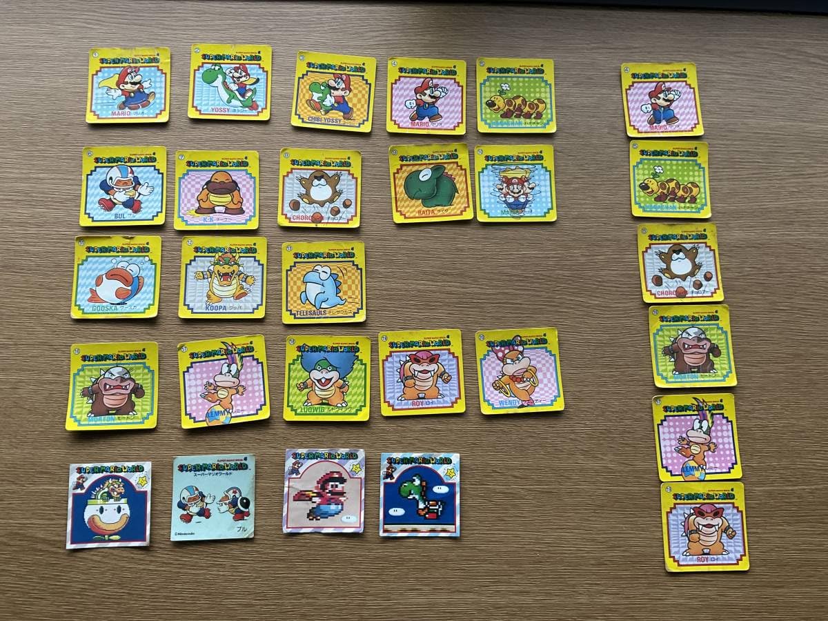 マリオうんどうかいバンプレ、トップサン、ナガサキヤカード102枚まとめ　ワールド マリオうんどうかいバンプレ、トップサン、ナガサキヤカード102