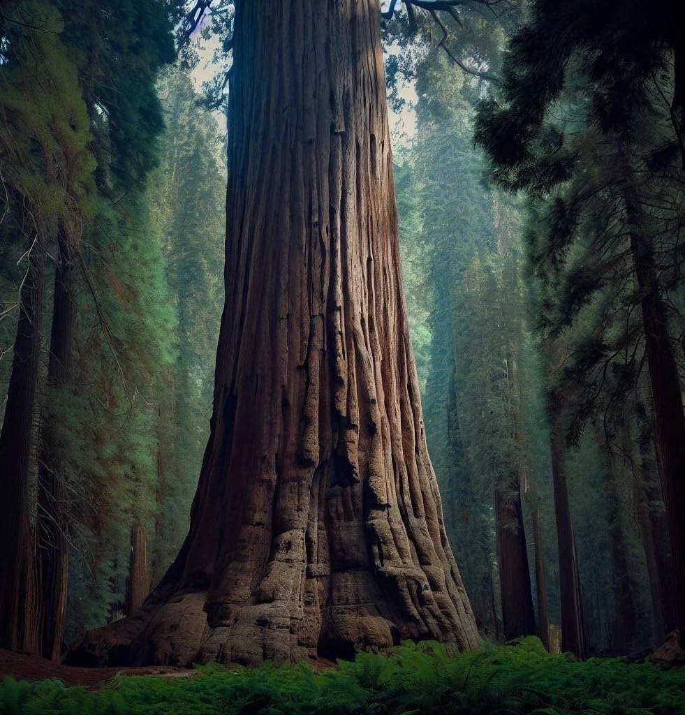 Sequoia gigantea (Giant Sequoia, Sierra Redwood, Dr. Seuss Tree) Tree Seeds, Thick, Fire-Resistant Bark, Seeds by MySeeds.Co, You Choose The Amount (2 Grams)