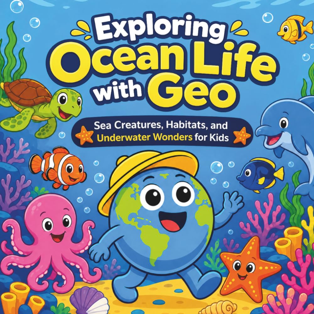 Exploring Ocean Life with Geo: Sea Creatures, Habitats, and Underwater Wonders for Kids (Geo Explores Adventure)