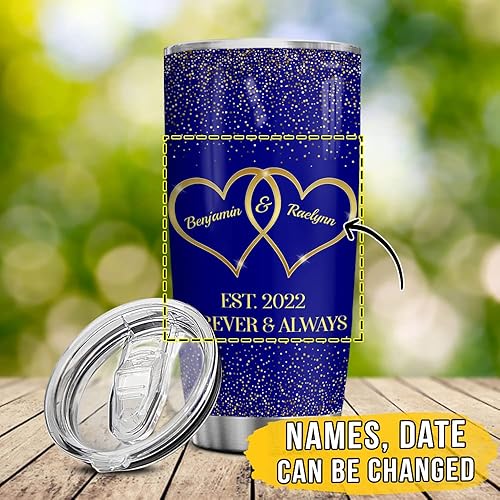 Miniatura 9 de Wassmin Vaso personalizado con texto de imagen, acero inoxidable, 20 onzas, 30 onzas, taza de viaje aislada con imágenes, fotos, regalos para