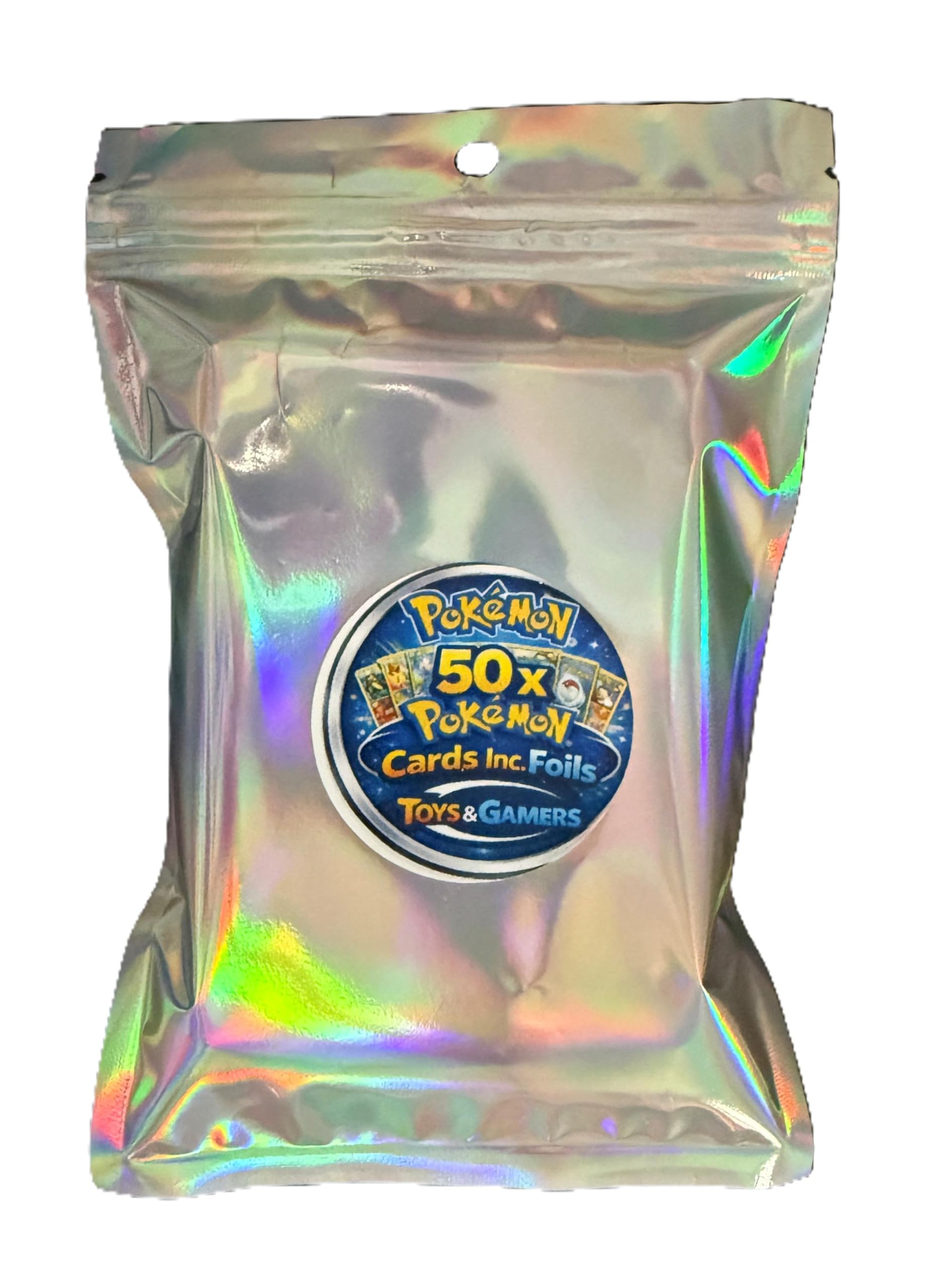 50 Pokémon Cards Bulk Bundle | Guaranteed 3 Shiny Foil Holo Cards | Uncommons & Commons Assorted Lot | Official Cards from TCG Packs with Shinys - Toys & Gamers