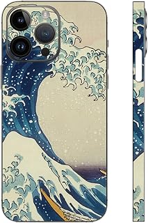 Skin Wrap Protective Film for iPhone, Sticker Cover for Phone Back, Camera, Frame (Brown, 15 Pro)