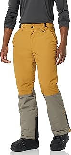 Pantalones Aislantes Impermeables para Snowboard y Esquí Hombre