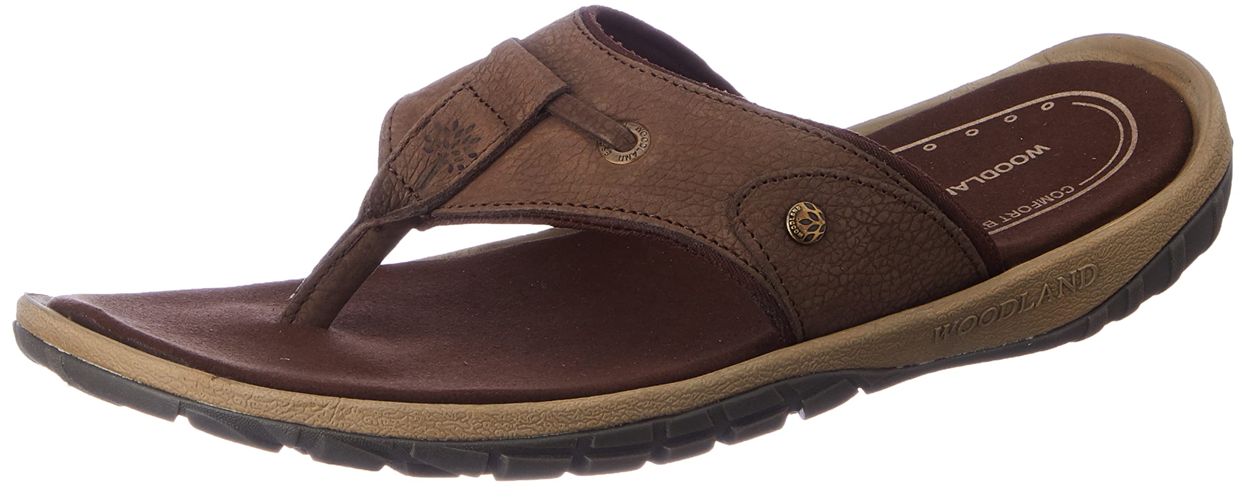 Woodland Mens Brown Leather Slipper-8 UK (42 EU) (GP 3538119NW) (B0BR5SQC5R) Amazon Price History, Amazon Price Tracker