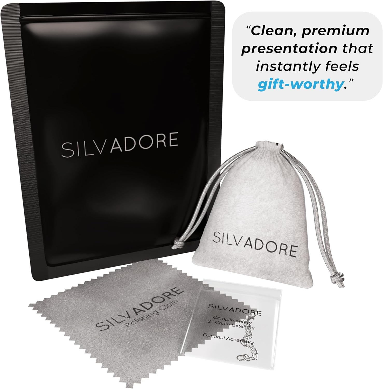 Silvadore Gold/Silver Chain for Men Necklace (2/4/6mm) - Stainless Steel Cuban Link Chain for Men (18K/925 Plated) - Thin, Non-Tarnish & Waterproof Jewelry - GIFT-READY - (18/20/22/24 Inch) - Image 2