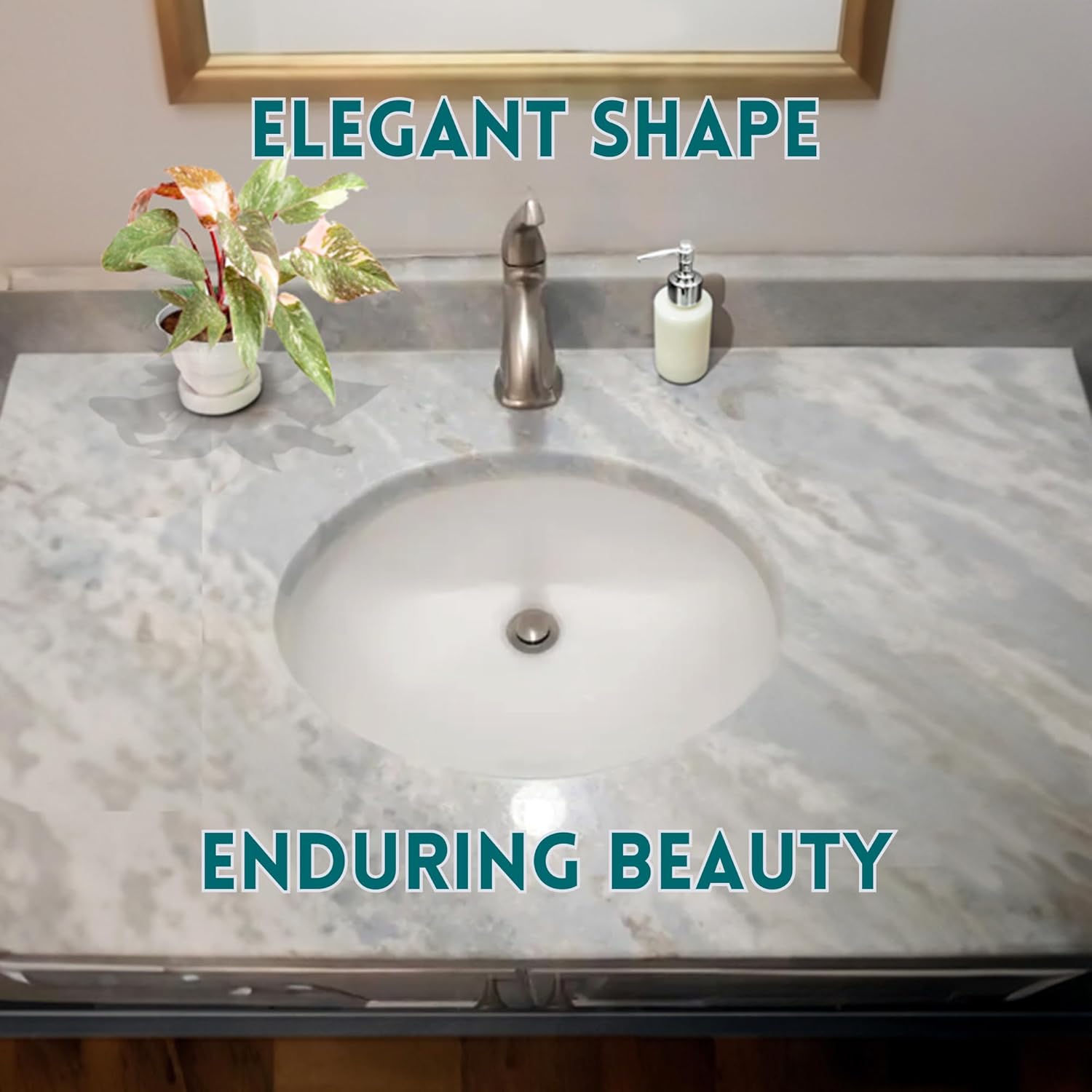 Undermount Bathroom Sink – White Oval Small 15"x12" Interior Bowl Sink with Overflow for Vanity – Porcelain Enamel Glaze Ceramic, Template Included HP-1512W